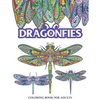 Dragonflies Coloring Book for Adults: Stress Relieving Dragonfly, Flower and Garden Theme - Paperback