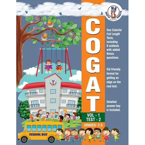 CogAT Vol 1 -TEST - 2 - Paperback