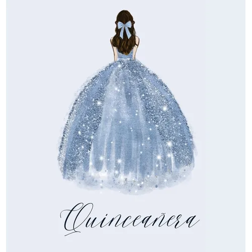Quinceañera guest book, Mis Quince Anos Guest book, birthday party guest book to sign - Hardcover