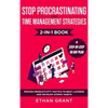 Stop Procrastinating and Time Management Strategies 2-in-1 Book: Proven Productivity Tactics to Beat Laziness and Develop Atomic Habits + Step-by-Step - Hardcover