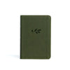 NASB Large Print Compact Reference Bible, Olive Leathertouch - Imitation Leather