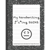 My handwriting f^c*ing SUCKS: Handwriting Practice Workbook with Fun Activity to Help Adults Learn, Have Fun, and Cuss - Paperback