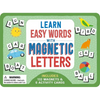 Learn Easy Words with Magnetic Letters: Includes 132 Magnets & 6 Activity Cards - Paperback