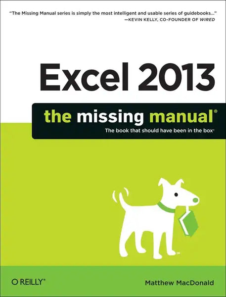 Excel 2013: The Missing Manual - Paperback