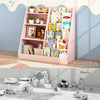 Kids Bookshelf with Toy Storage Organizer, 34.65" Multi-Tier