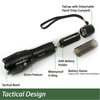 EcoGear FX TK120 Professional LED Flashlight Kit with Batteries and Charger