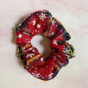 Merry Plaid Scrunch Set of 4
