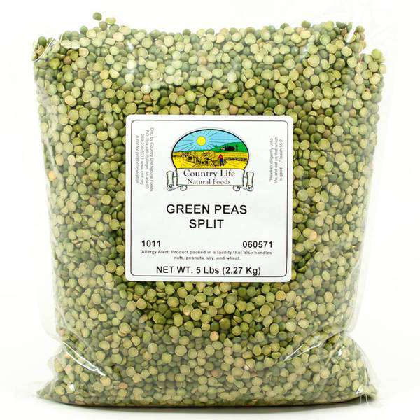 Peas, Green, Split