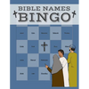 Bible Names Bingo Game Book: Youth Group Sunday School Church Group Christian Party Game - Paperback