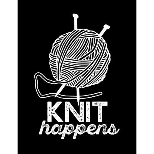 KNIT HAPPENS Knitting Graph Paper 2: 3: Design Your Own Knitting Projects 8.5" x 11" 200 Pages - Paperback