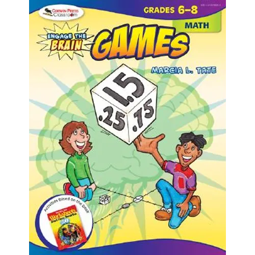 Engage the Brain: Games, Math, Grades 6-8 - Paperback