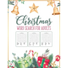 Christmas Word Search For Adults: Puzzle Book Holiday Fun For Adults and Kids Activities Crafts Games - Paperback