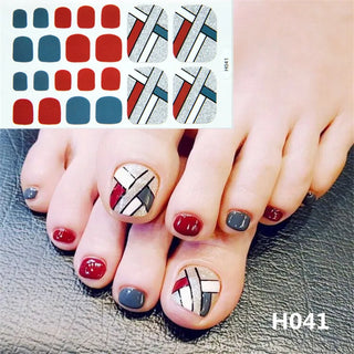 Buy h041 22Tips/Sheet Toenail Sticker