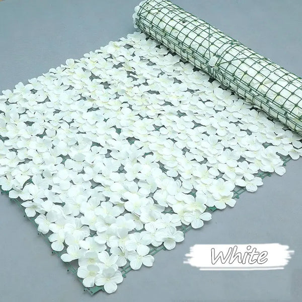 Artificial Flower Fence Hedge Wall