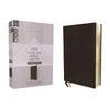 Nasb, Thinline Bible, Large Print, Passaggio Setting, Leathersoft, Black, Red Letter, 1995 Text, Comfort Print: Elegantly Uniting Single and Double Co - Imitation Leather