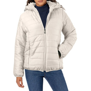 Buy white Lightweight Hooded Coat