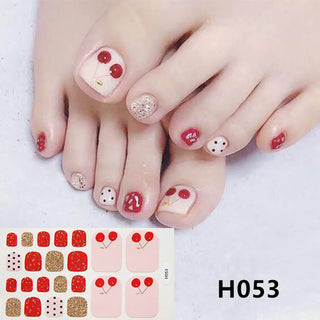 Buy h053 22Tips/Sheet Toenail Sticker