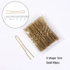 Waved U-Shaped Bobby Pin