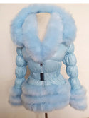 ZADORIN Fashion Faux Fur Coat