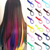 Synthetic Rainbow Highlighted Hair