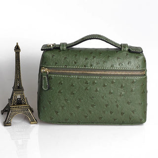 Buy ostrich-green-s Snake Pattern Clutch Make Up Bags