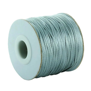 Buy gray 80yards Jewelri Make Nylon Cord Satin Cord Satin Thread Macrame Cord Beading Thread Cord Jewelri Kumihimo Rattail Cord Wholesale