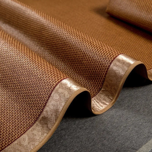 Japanese Tatami Rattan Mat Thin Summer Cool Mattress for Bed Carpet Bedroom Living Room Rug Kid Play Mat Children's Cool Mat