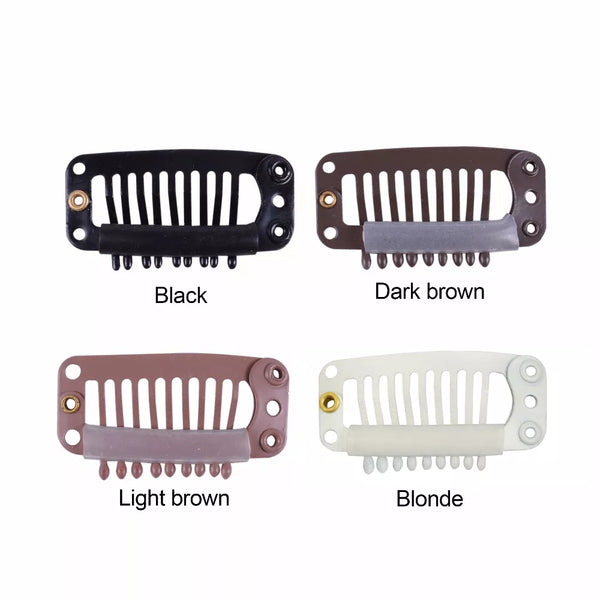 32mm 9-Teeth Hair Extension Clips