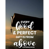 Every Good & Perfect Gift Is From Above Coloring Book: Christian Coloring Book For Adults, Stress Relieving and Calming Designs To Color With Bible Ve - Paperback