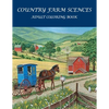 Country Farm Scences Adult Coloring Book: : Featuring Charming Farm Scenes and Animals, Beautiful Country . - Paperback