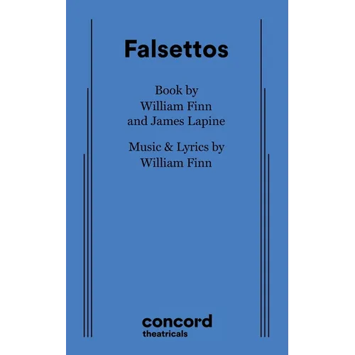 Falsettos - Paperback