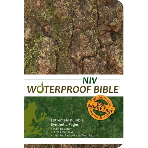 Waterproof Bible-NIV-Camouflage - Paperback