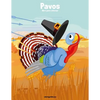 Pavos libro para colorear 1 - Paperback