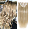 Remy Natural Hair Clip in Extensions