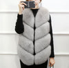 Faux Fur Sleeveless Vest