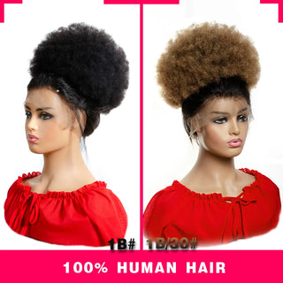 Afro Puff Hair Bun Drawstring Ponytail