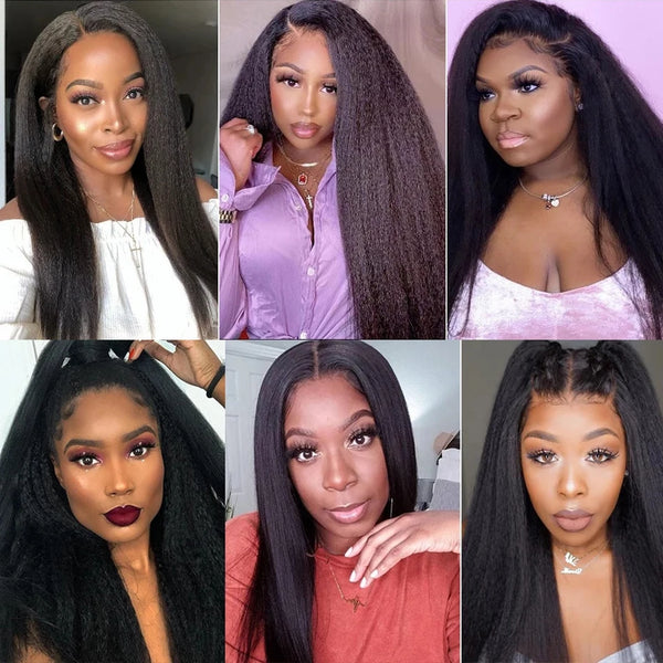 Peruvian Kinky Straight Hair Weave Bundles