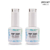 2pcs 15ml top coat