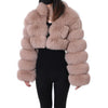 Fashion Fox Fur Winter Coats Vests