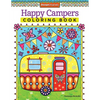 Happy Campers Coloring Book - Paperback