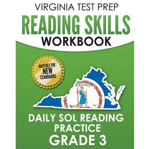 VIRGINIA TEST PREP Reading Skills Workbook Daily SOL Reading Practice Grade 3: Preparation for the SOL Reading Tests - Paperback