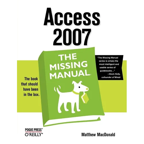 Access 2007: The Missing Manual - Paperback