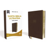 Rvr60, Santa Biblia, Letra Grande, Leathersoft, Café, Palabras de Jesús En Rojo, Comfort Print - Leather