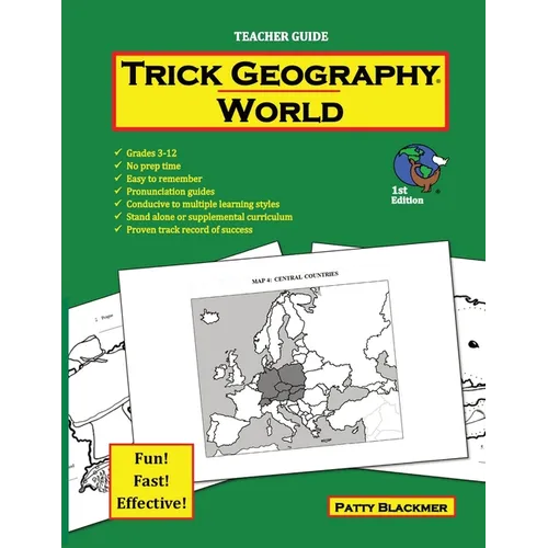 Trick Geography: World--Teacher Guide: Making things what they're not so you remember what they are! - Paperback