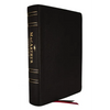 Nasb, MacArthur Study Bible, Black Genuine Leather, 1995 Text, Comfort Print: Unleashing God's Truth One Verse at a Time (Holy Bible, New American Sta - Leather