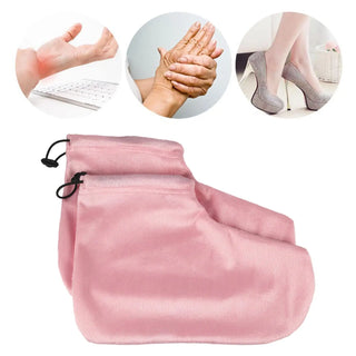 Buy feet-pink Paraffin Wax Mitts for Hand and Feet