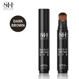 Buy dark-brown Sevich 20ml Temporary Hair Dye Pen 3 Colors Instant Hair Color Modify Lequid Stick One-Time Cover Up White Hair Color