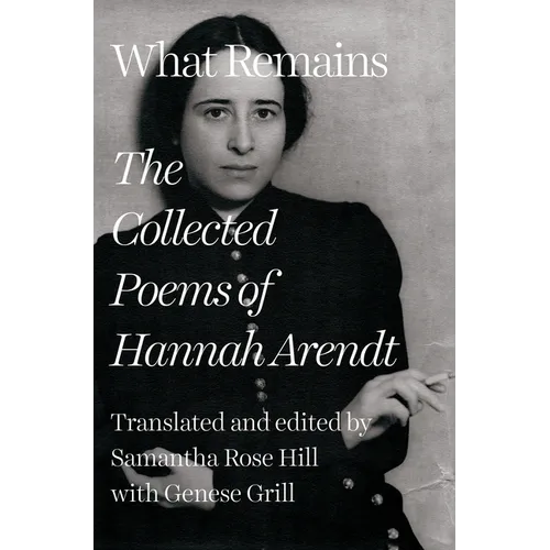What Remains: The Collected Poems of Hannah Arendt - Hardcover