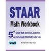 STAAR Math Workbook: 5th Grade Math Exercises, Activities, and Two Full-Length STAAR Math Practice Tests - Paperback