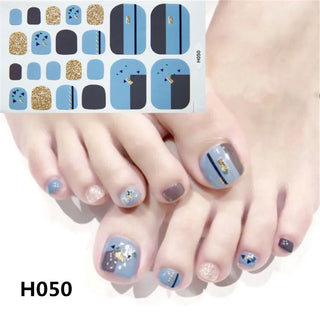 Buy h050 22Tips/Sheet Toenail Sticker